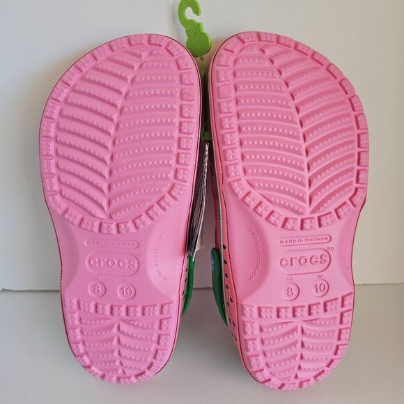 Crocs Jolly Rancher Classic Clog Watermelon Pink M8/W10 - Picture 13 of 13